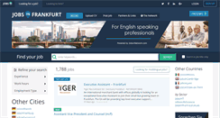 Desktop Screenshot of jobinfrankfurt.com