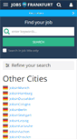 Mobile Screenshot of jobinfrankfurt.com